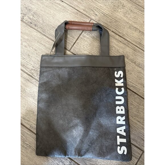 Rare Item Starbucks Grey Signature Tote Bag- NWT - Picture 1 of 2